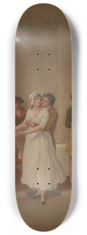 Francis Wheatley - The Mistletoe Bough 8.25 inch art skate deck