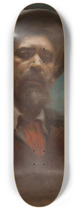 Franciszek murko - Self-portrait 8.25 inch art skate deck