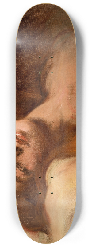 Franciszek murko - Study of a Female Head 8.25 inch art skate deck