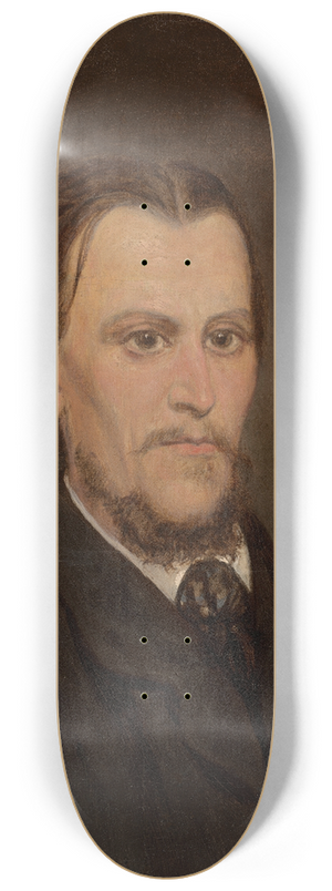 Franciszek Streitt - Self-Portrait 8.25 inch art skate deck