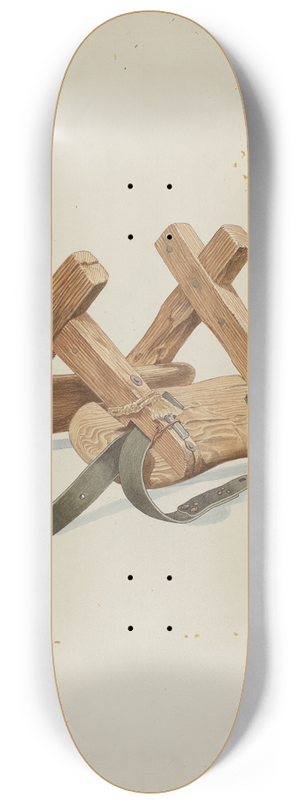 Frank C. Barks - Saddle 8.25 inch art skate deck