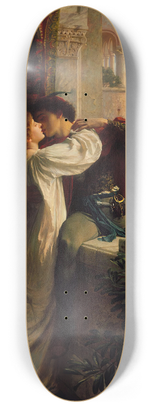 Frank Dicksee - Romeo and Juliet 8.25 inch art skate deck