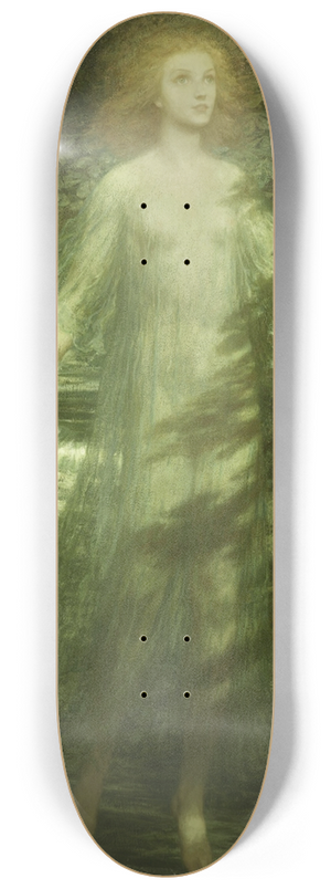 Frank Dicksee - The Moon Maiden 8.25 inch art skate deck