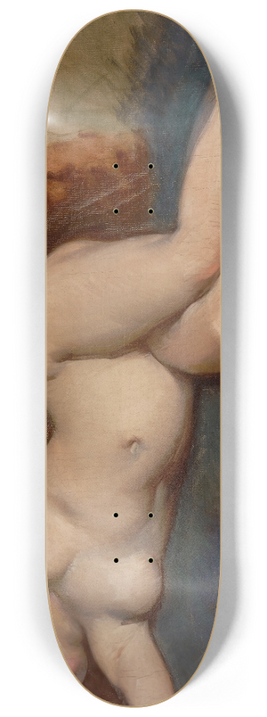 Frank Duveneck - Reclining Nude 8.25 inch art skate deck