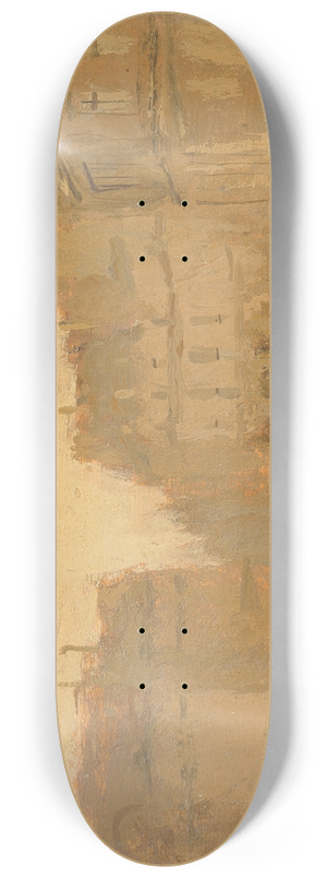 Frank Edwin Scott - Rue des Pyramides 8.25 inch art skate deck