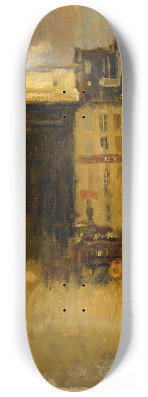 Frank Edwin Scott - Vieilles Maisons (Paris). 8.25 inch art skate deck