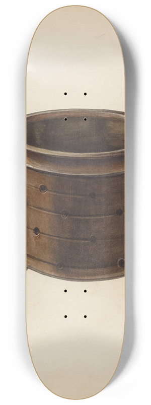 Frank Fumagalli - Cheese Pot 8.25 inch art skate deck