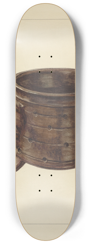 Frank Fumagalli - Cheese Pot 8.25 inch art skate deck