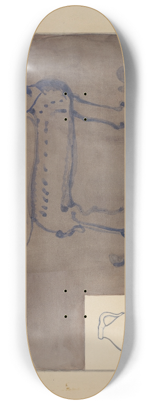 Frank Fumagalli - Jug 8.25 inch art skate deck