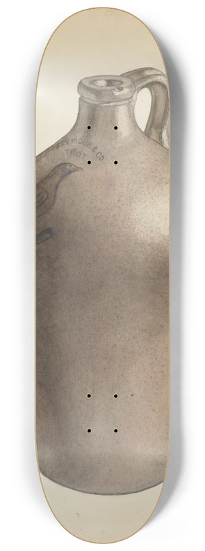 Frank Fumagalli - Jug 8.25 inch art skate deck