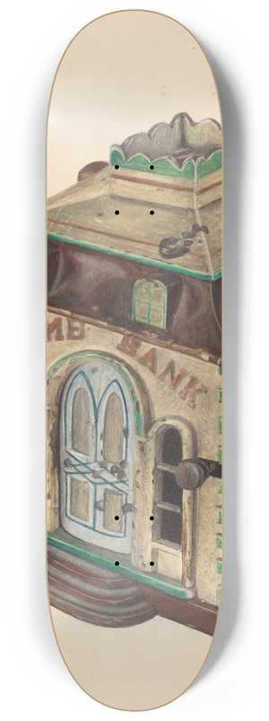 Frank Gray - Home Bank 8.25 inch art skate deck