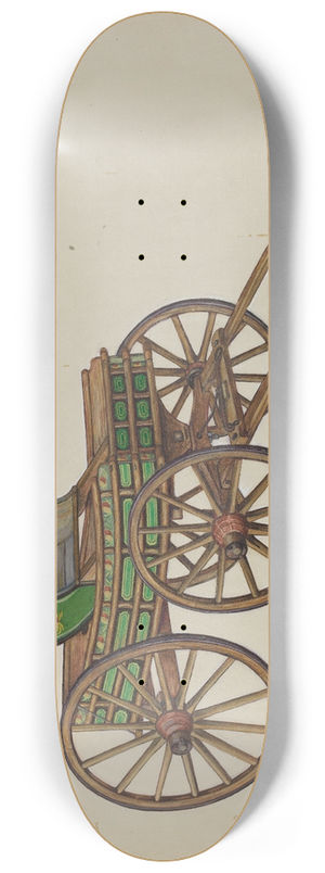 Frank Gray - Pennsylvania Buckboard 8.25 inch art skate deck
