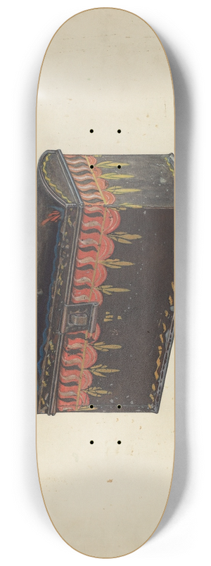 Frank Gray - Toleware Tin Box 8.25 inch art skate deck