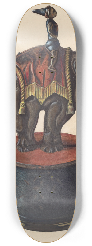 Frank Gray - Toy Bank  Elephant 8.25 inch art skate deck
