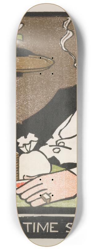 Frank Holme - Old time sport 8.25 inch art skate deck