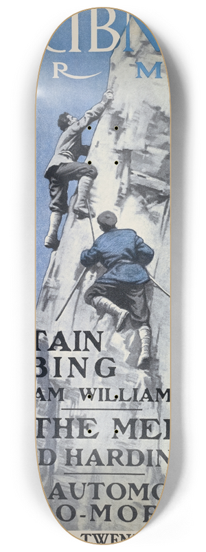 Franklin Booth - Scribners for May 8.25 inch art skate deck