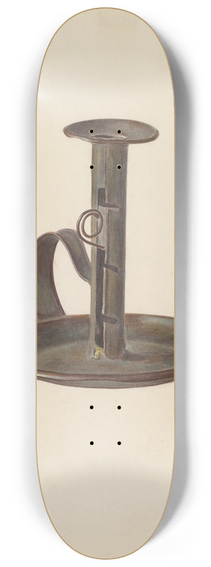 Franklyn Syres - Candlestick and Holder 8.25 inch art skate deck