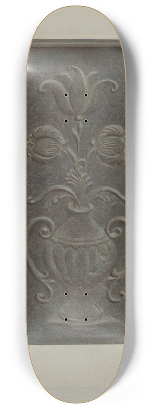 Franklyn Syres - Pa. German Stove Plate 8.25 inch art skate deck