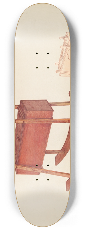 Frank McEntee - Churn (Rocker Type) 8.25 inch art skate deck