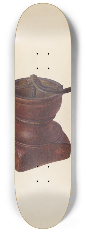 Frank McEntee - Coffee Grinder 8.25 inch art skate deck