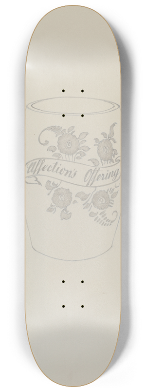 Frank M. Keane - American Bohemian Glass Mug 8.25 inch art skate deck