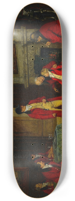 Frank Moss Bennett - Three Generations 8.25 inch art skate deck