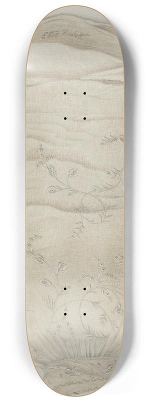 Frank Nelson - Embroidered sleeve 8.25 inch art skate deck