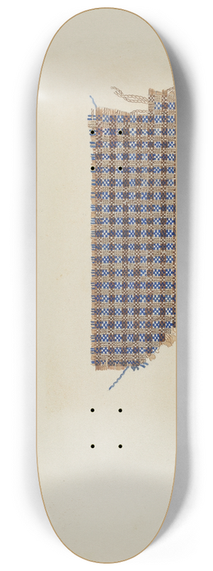 Frank S. Browne - Linen and Cotton Homespun 8.25 inch art skate deck