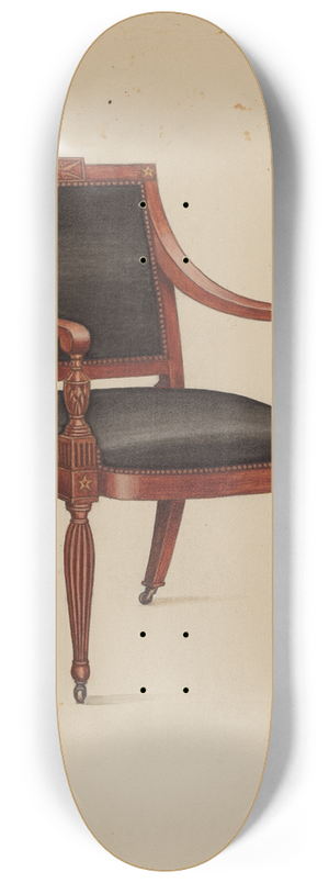 Frank Wenger - Armchair 8.25 inch art skate deck