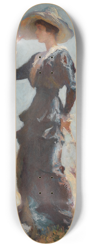 Frank Weston Benson  - The Hill Top 8.25 inch art skate deck
