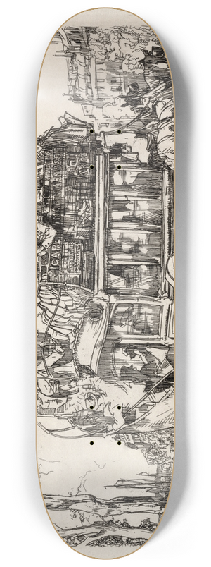 Frank Wilcox - The Omnibus 8.25 inch art skate deck