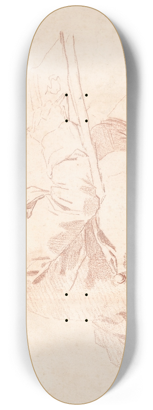 Franois-Andr Vincent - An ArtistSketching 8.25 inch art skate deck