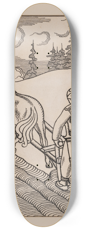 Aleksander Uurits - Kalevipoeg kndmas. Tartmus 8.25 inch art skate deck