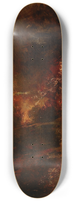 Franois-Auguste Ravier - Forest Landscape 8.25 inch art skate deck