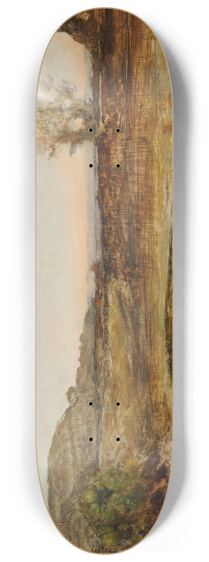 Franois-Auguste Ravier - Ltang dOptevoz 8.25 inch art skate deck