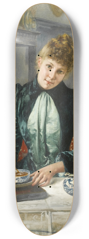 Franois Brunery - Tea Time 8.25 inch art skate deck