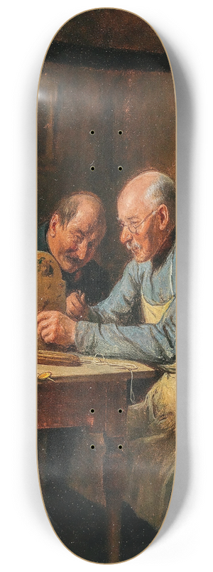 Friedrich Friedlnder - A Difficult Problem 8.25 inch art skate deck