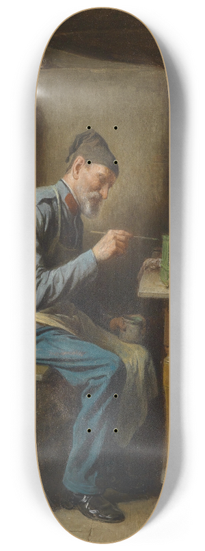 Friedrich Friedlnder - Der Hobbymaler 8.25 inch art skate deck