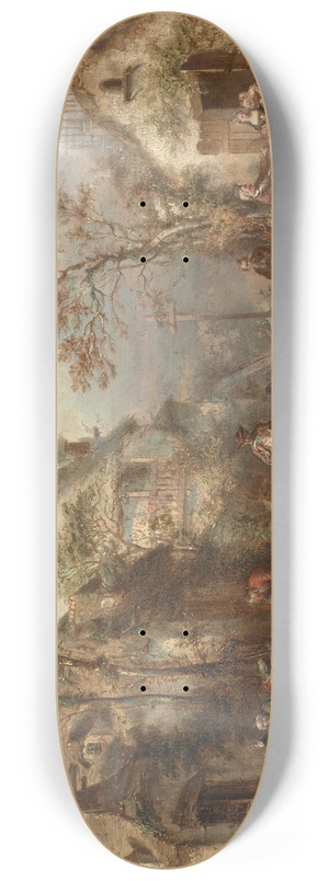 Franois-Louis Lanfant - Le retour des conscrits 8.25 inch art skate deck