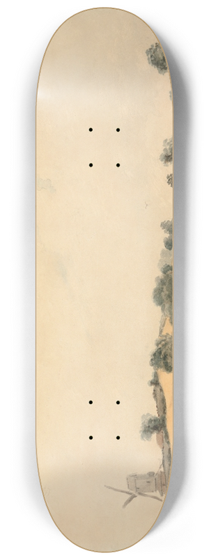 Franois Louis Thomas Francia - Harvesting 8.25 inch art skate deck