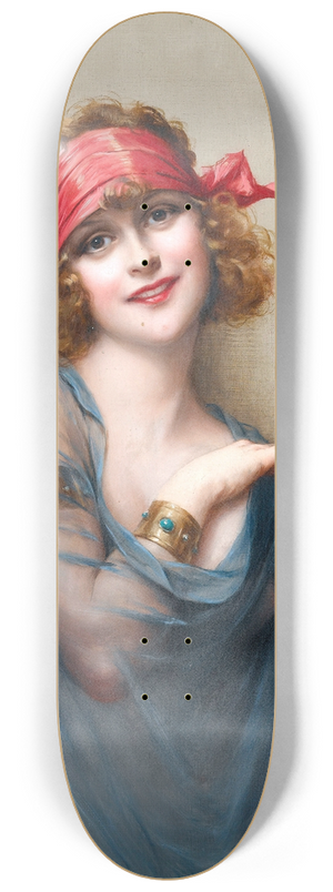 Franois Martin-Kavel - Le voile bleu 8.25 inch art skate deck