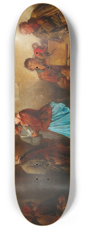 Friedrich Friedlnder - Zur Rede gestellt 8.25 inch art skate deck