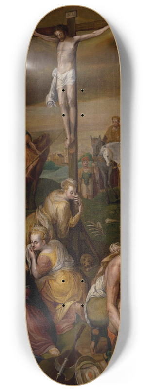 Frans Floris - Crucifixion 8.25 inch art skate deck