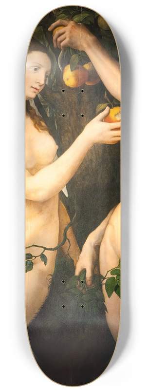 Frans Floris - The Fall of Man 8.25 inch art skate deck