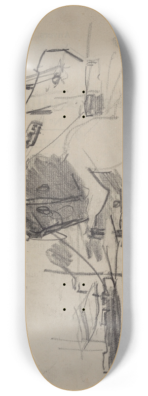 Frans Hens - The Last Journey 8.25 inch art skate deck