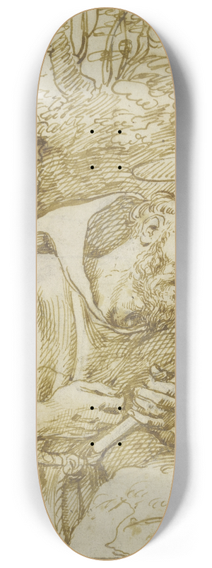 Frans Pourbus The Younger - Saint Frances 8.25 inch art skate deck