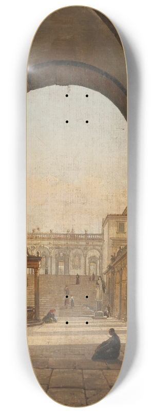 Frans Vervloet - Monte Cassino 8.25 inch art skate deck