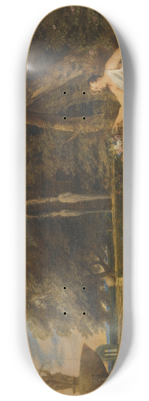 Frans Wouters - Flora With Three Putti In A Garden 8.25 inch art skate deck