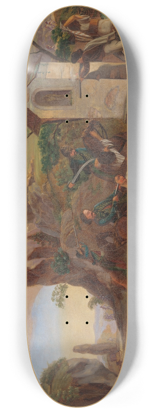 Frantiek Belopotock - Bandit Ambush 8.25 inch art skate deck