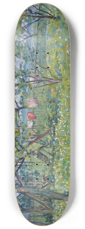 Frantiek Kavn - Garden In Libu 8.25 inch art skate deck